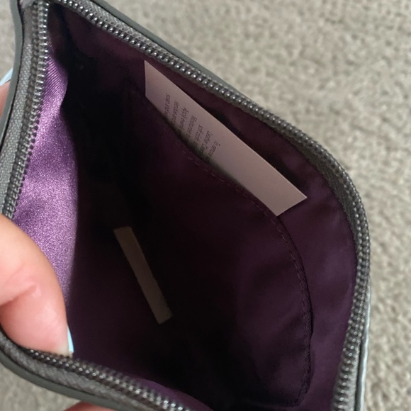 Coach Embossed Gunmetal Wristlet NWT - Picture 4 of 5